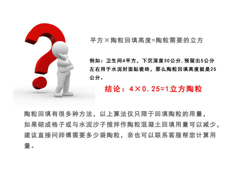 湖口縣陶粒廠家 湖口縣陶粒批發(fā) 湖口縣陶?；靥钚l(wèi)生間要多少錢